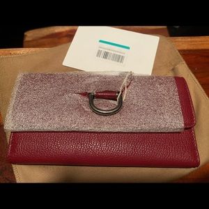 Burberry Goat Leather Women Wallet